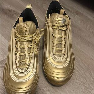 Nike Metallic Gold Sneakers